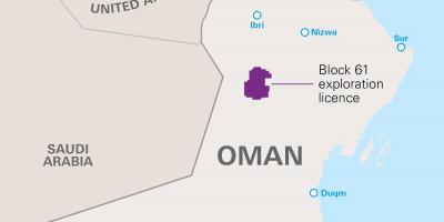 Harta khazzan Oman