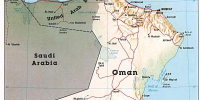Oman harta cu orase